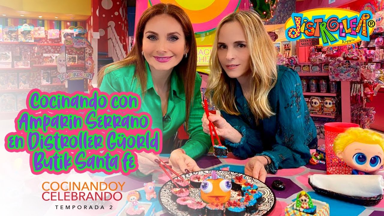 COCINANDO CON AMPARIN SERRANO en Distroller Güorld Butik Santa Fe
