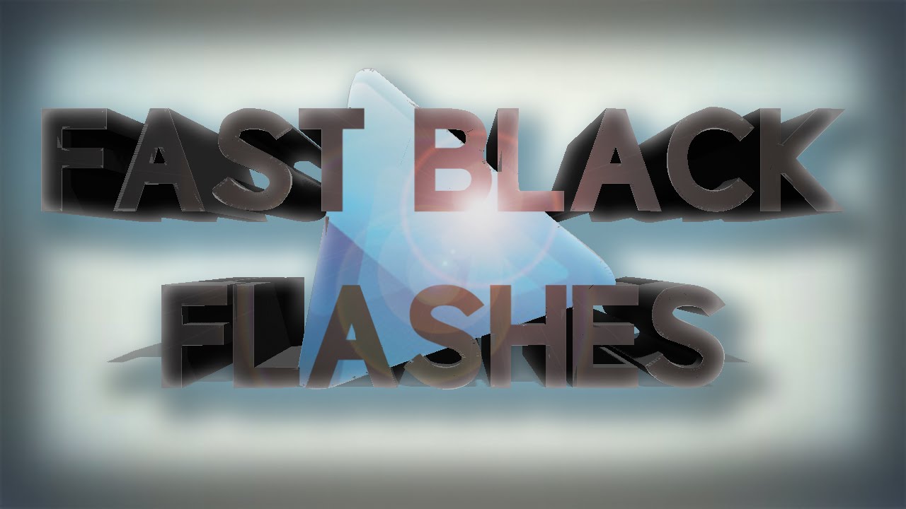 How to Add Fast Black Flashes/Trap Style in Sony Vegas