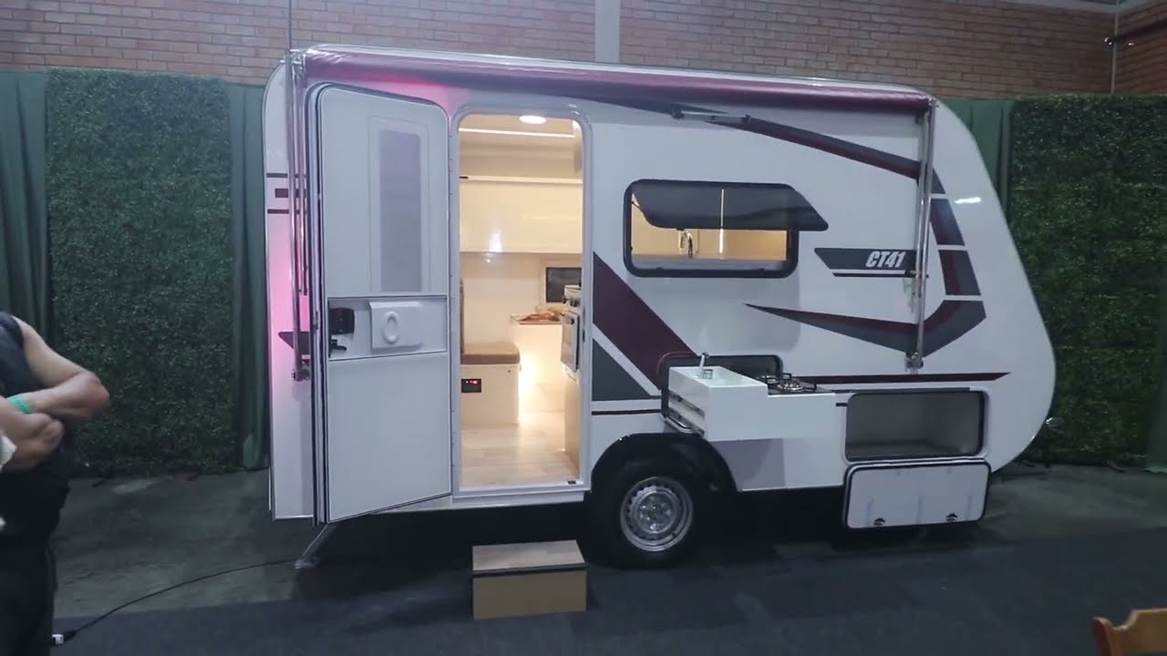 Vídeo do trailer CT41 da fabrincante Confort Trailer