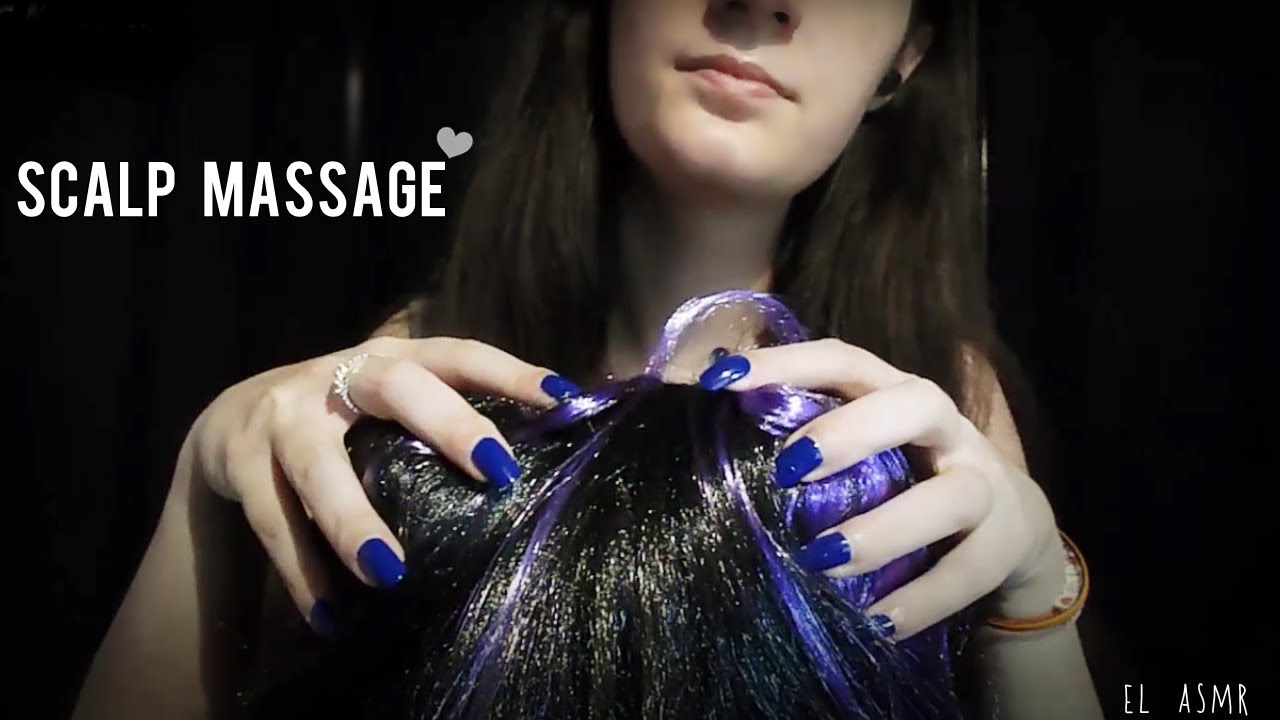 ASMR SCALP MASSAGE!♥ Head Massage/scratching *Binaural* [No talking]