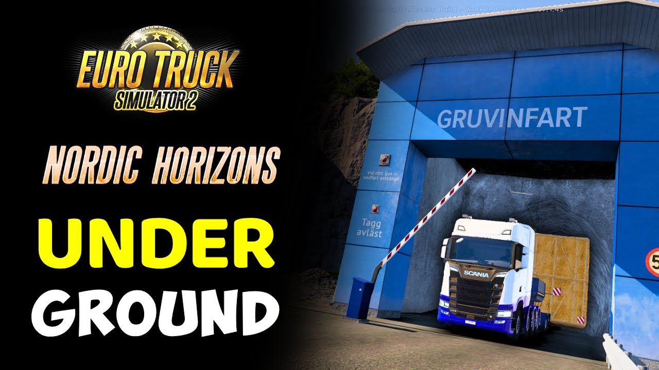 Nordic Horizons | Special Transport UNDER GROUND Company Depot | Early Access Gameplay | ETS2