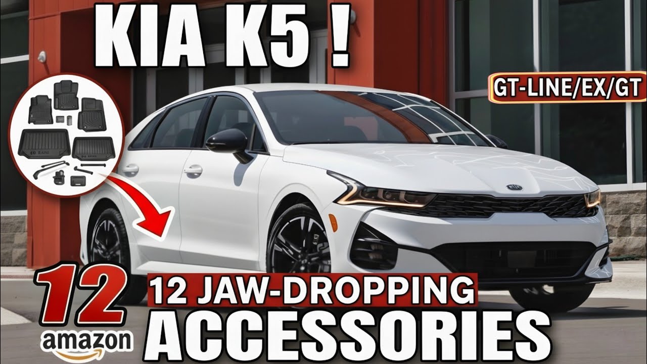 Лучшие аксессуары для Kia K5, которые нужны каждому владельцу! [Выбор Amazon]