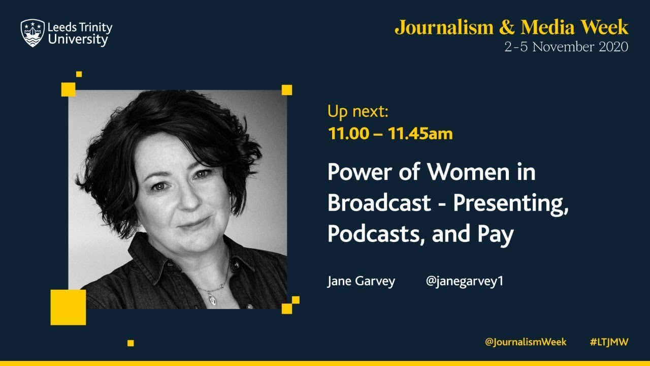 Power of Women in Broadcast - Presenting, Podcasts, and Pay with Jane Garvey