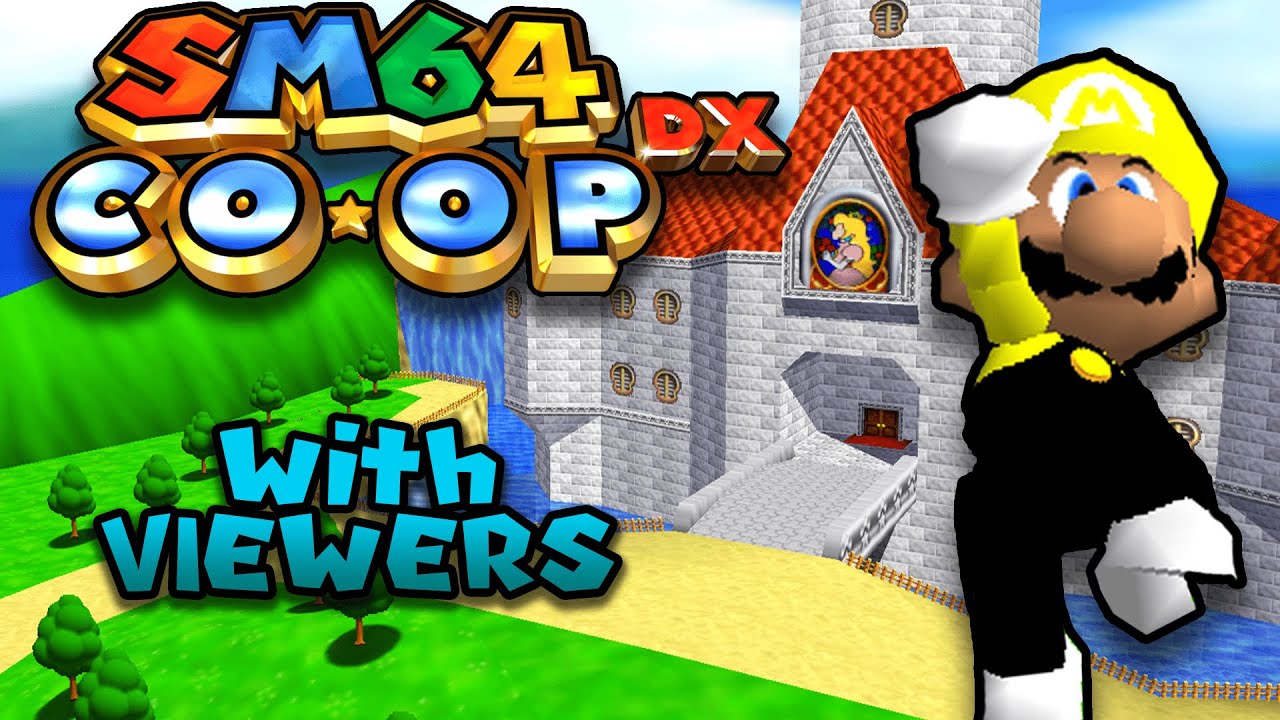 SM64 Co-op Wheel with VIEWERS! | 16 Star runs AFTER