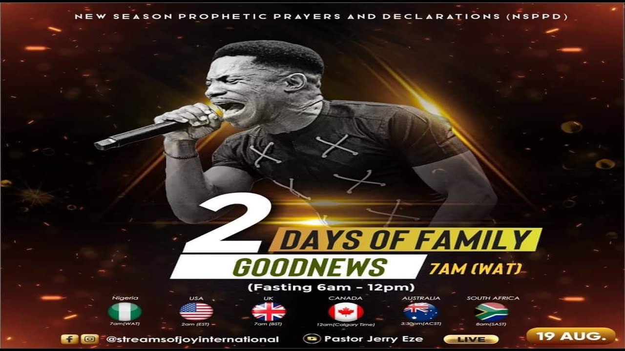 2 Days of Family Goodnews [NSPPD] - 19th August 2021