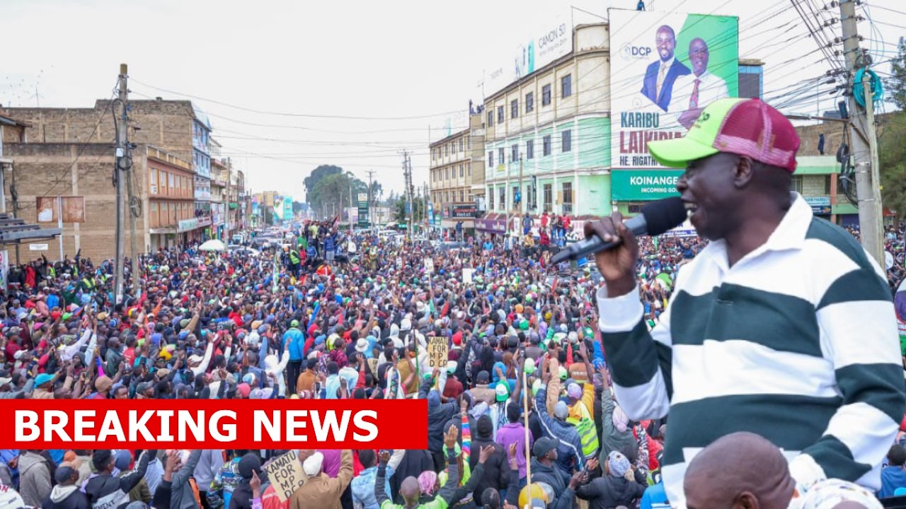 LIVE! GACHAGUA BREATHING FIRE IN NYANDARUA, EXPOSING WHO K!LLED KIPSIGIS MP FOR BEING AGAINST RUTO