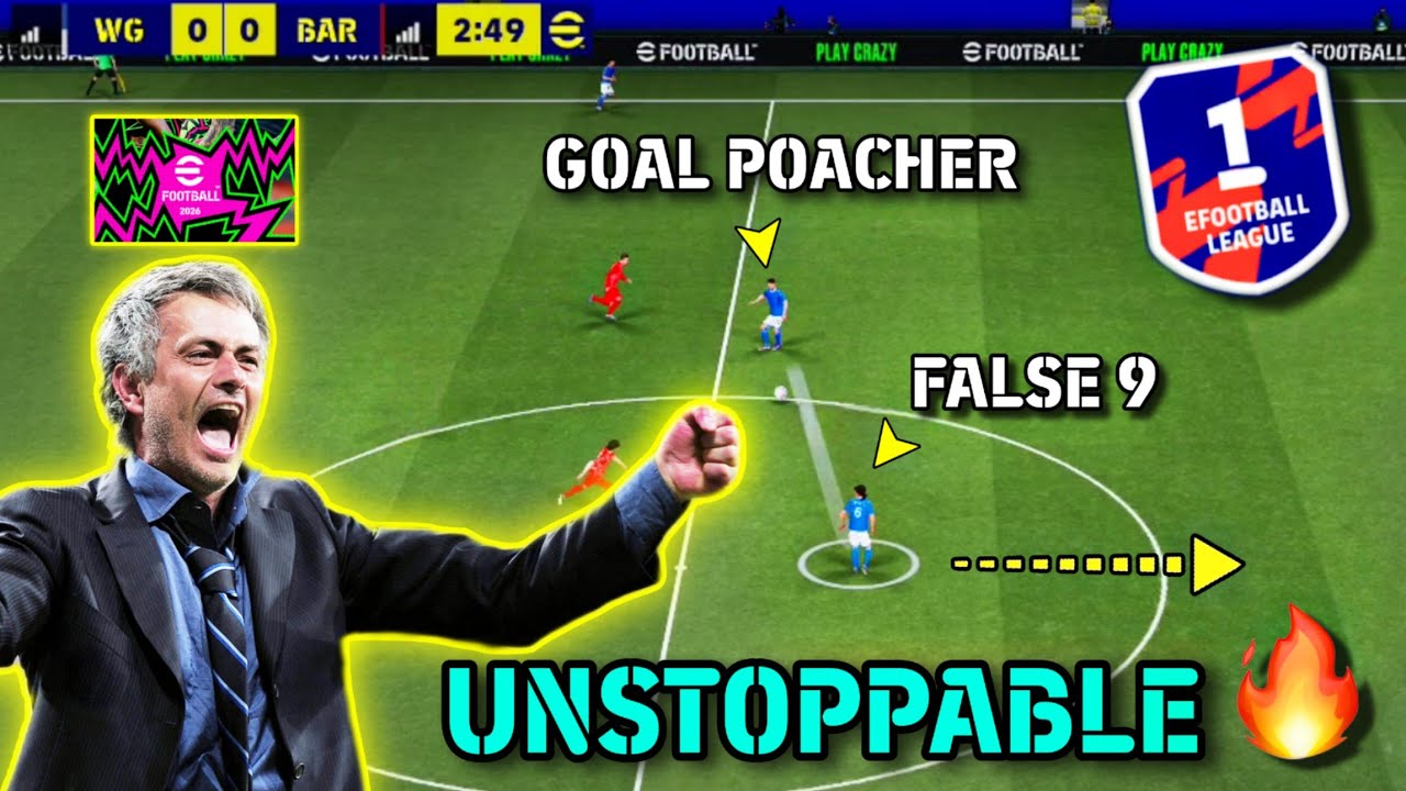 Best Quick Attack & Long Ball Counter Formation In eFootball 2026 !! Best Formation Guide 🔥