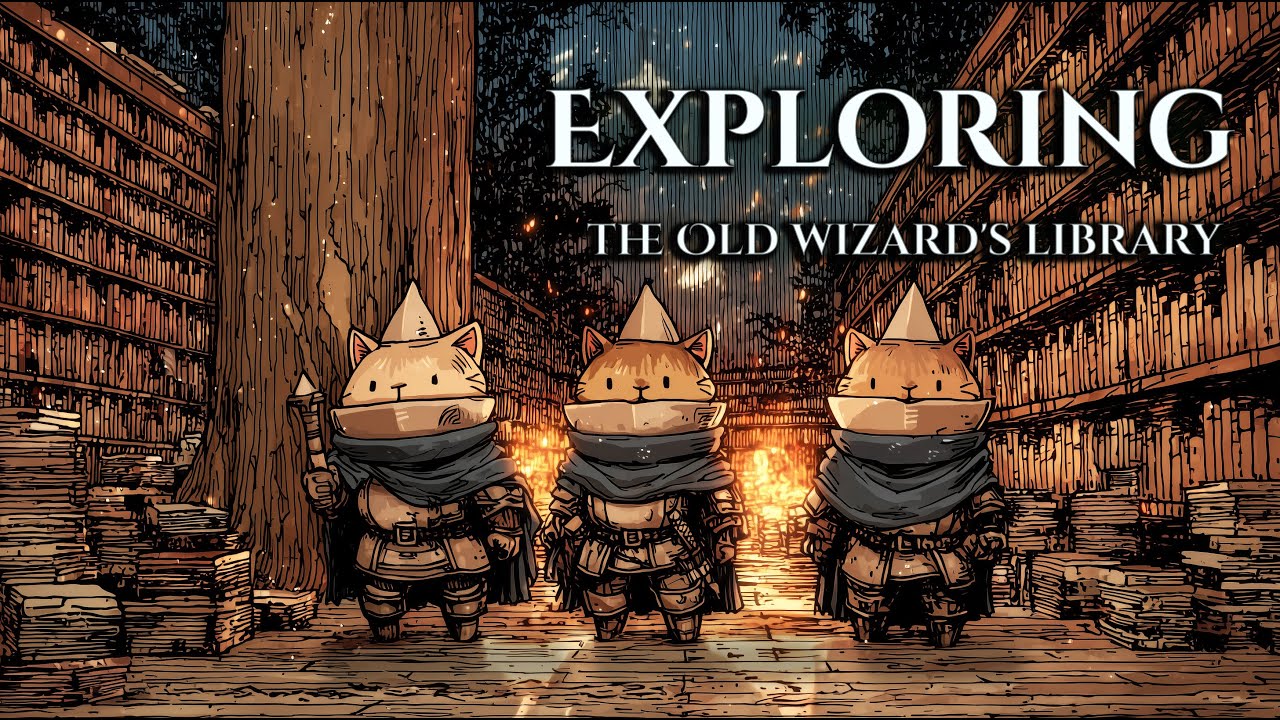 Medieval Music For Study & Calm | Old Wizard's Library