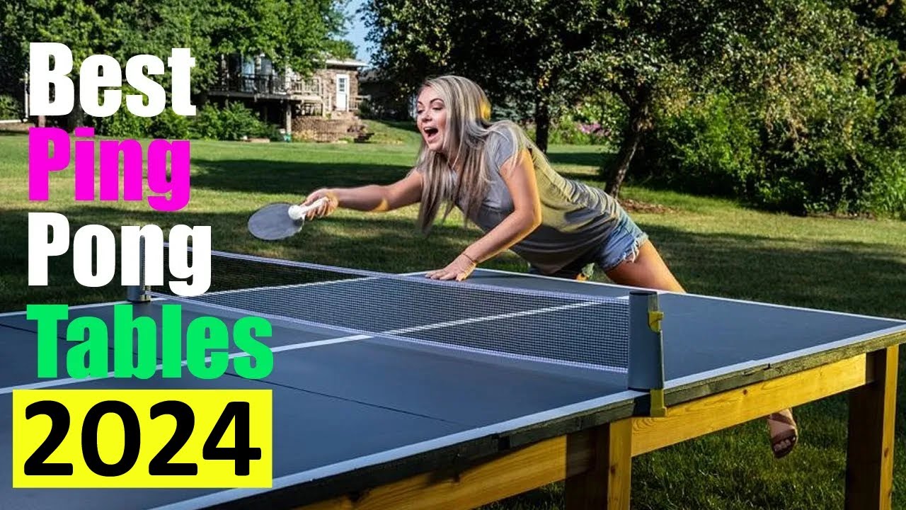 Best Ping Pong Table 2024 | Top 10 Best Outdoor Ping Pong Tables