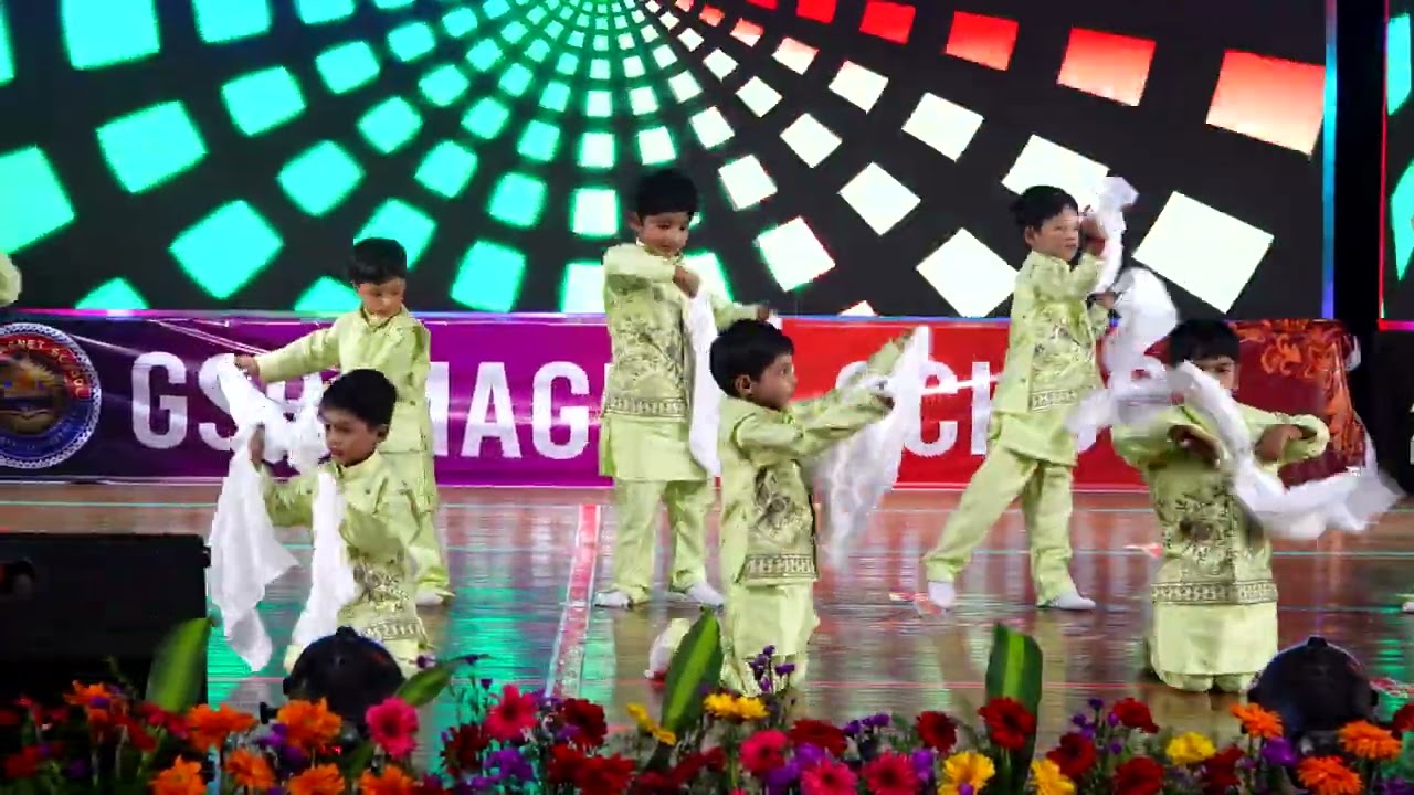 GSR MAGNET SCHOOL 10TH ANNUAL DAY-UKG-M-10 -BOLO TA RA RA