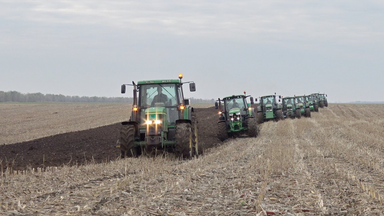 JOHN DEERE   -  63 jutra za dobra 4 sata  - Đurđin 11.12.2019.