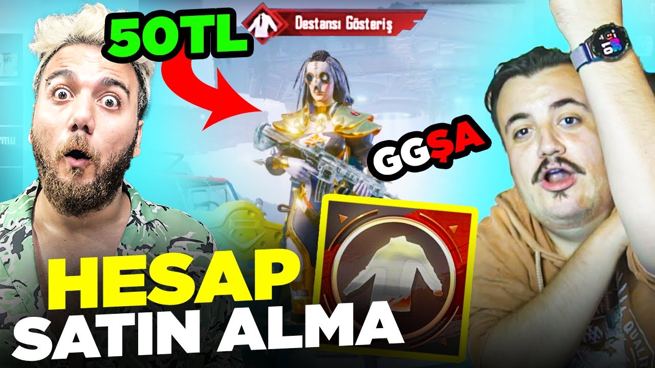 50 TL İLE DESTANSI GÖSTERİŞLİ HESAP ALMAK MÜMKÜN MÜ! PUBG Mobile Hesap Satın Alma GGŞA
