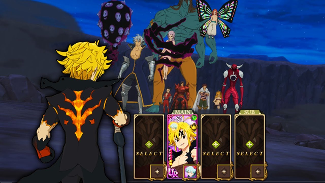 ASSAULT MODE MELIODAS BUT WITH NO TEAM DESTROYS THE TEN COMMANDMENTS | Seven Deadly Sins Grand Cross