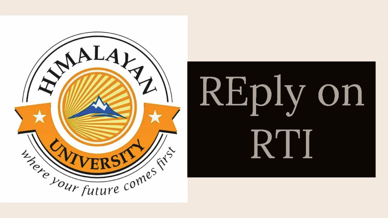 Himalayan University-RTI