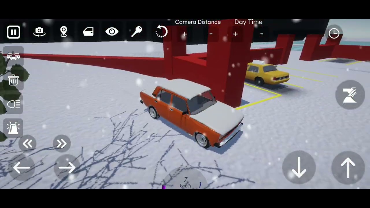 vaz-2105-winter-KRASKA mod cindy car drive #cindycardrive 