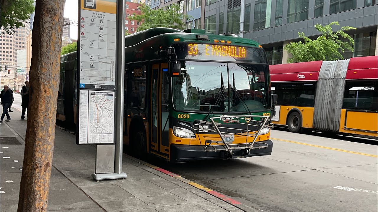 King County Metro Route 33 to E Magnolia 