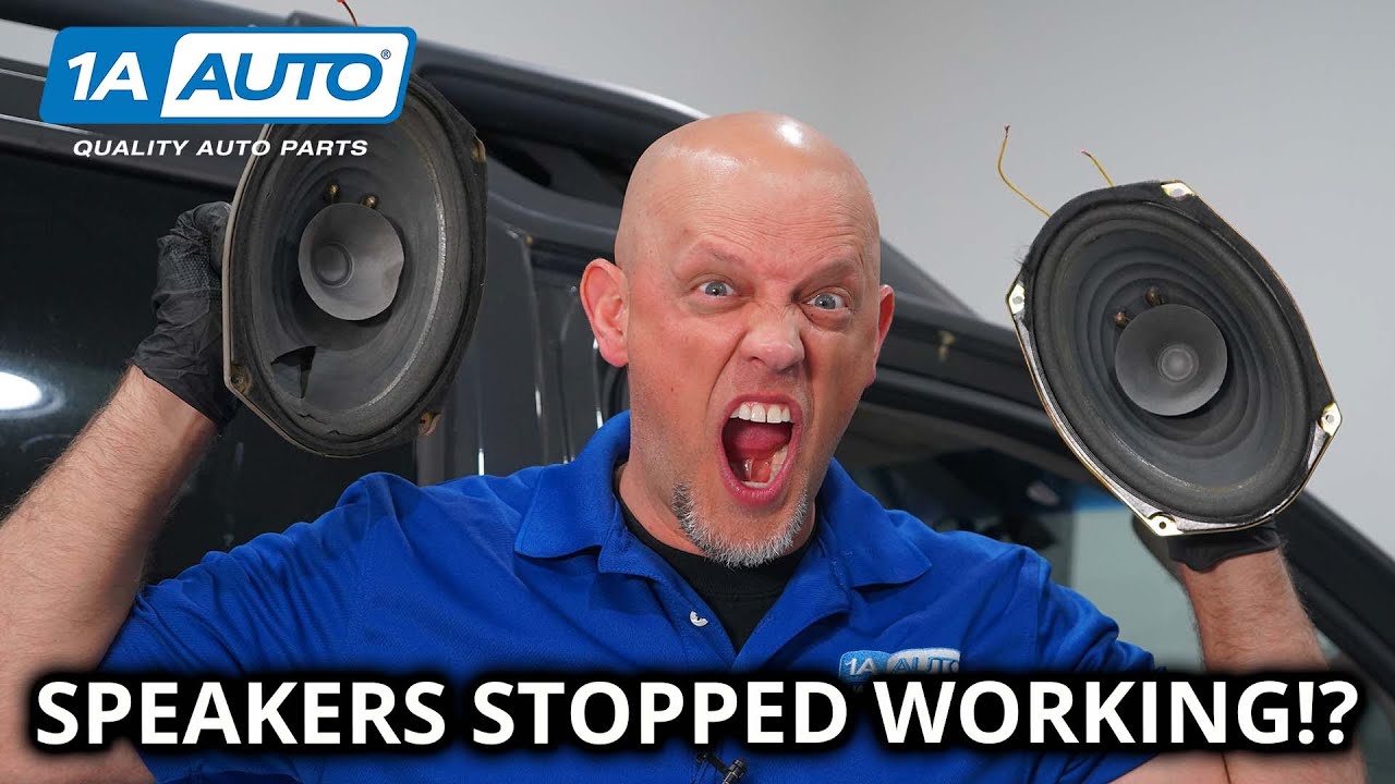 Speaker Sounds Awful or Not Working at All? Diagnose Speakers in Your Car or Truck!