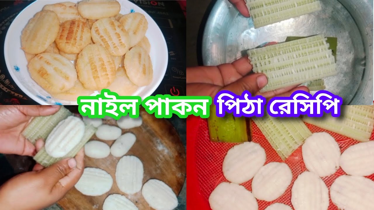 তেলে ভাজা নাইল পাকন পিঠা রেসিপি | গ্রাম্য স্বাদের মজাদার নরম পিঠা | Noakhali Style Pitha