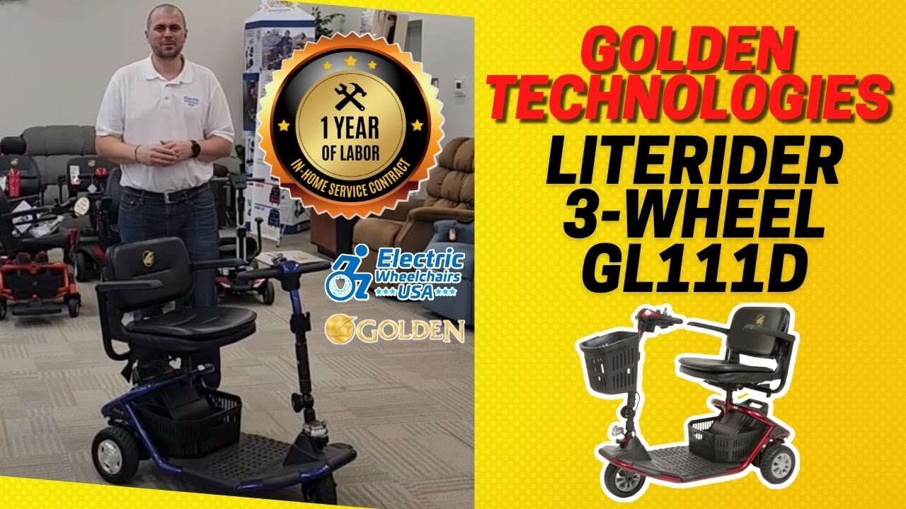 Golden Technologies LiteRider 3-Wheel [2024]