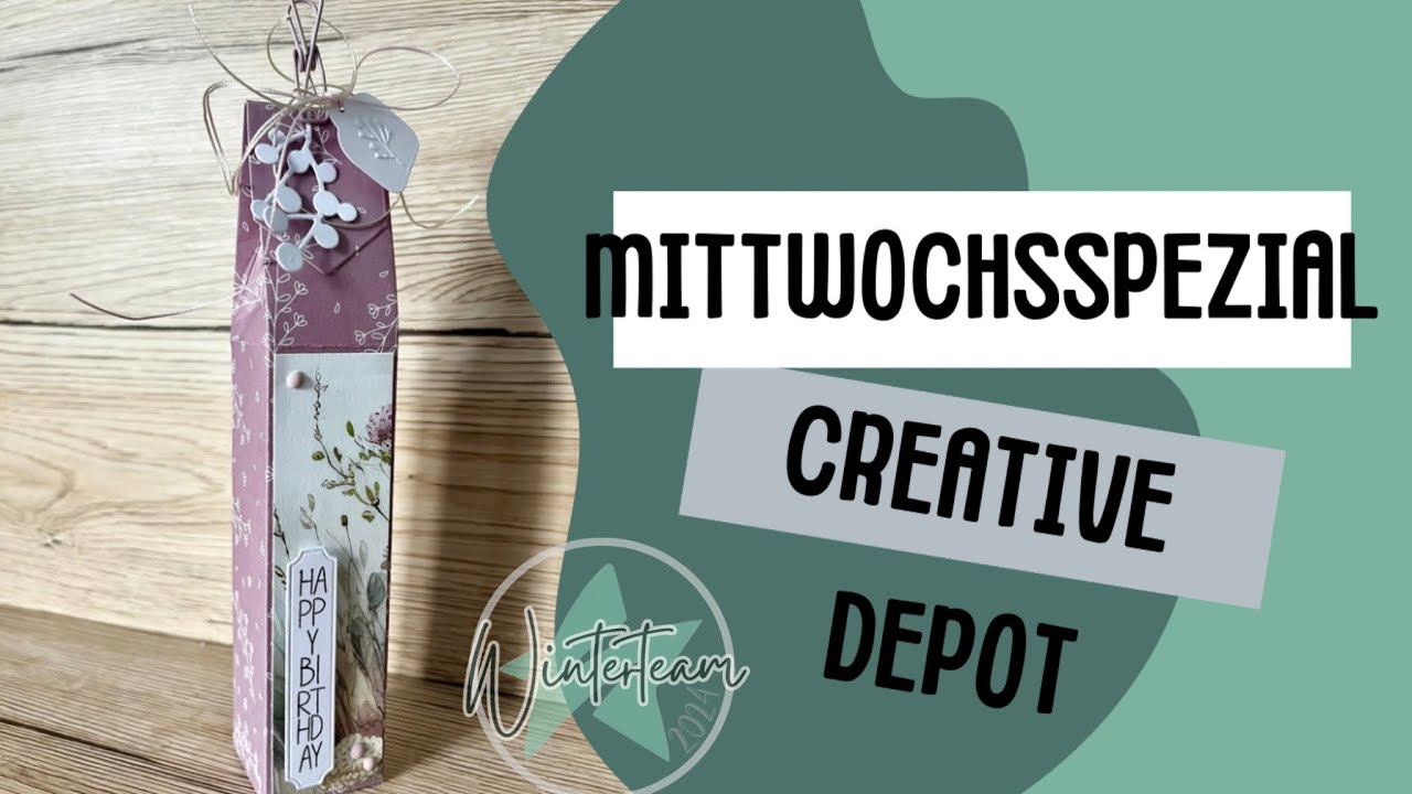 Mittwochs Spezial bei Creative Depot/ Turmverpackung