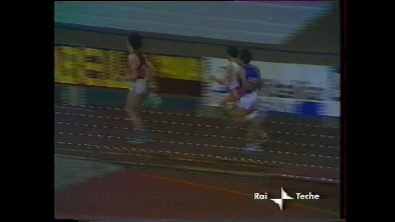 Pietro Mennea - 400 indoor Campionati Europei Milano 1978