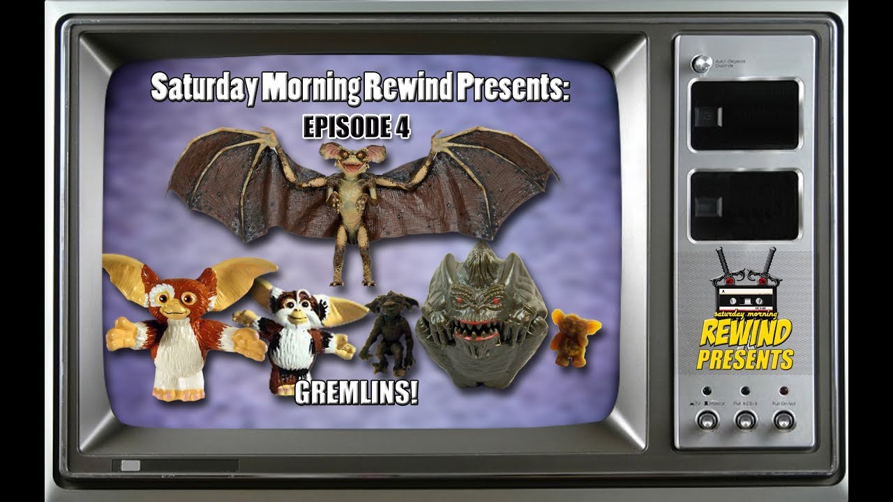 GREMLINS toys and figures (featuring Bob Bergen) (Vintage Toy Unboxing Review Show)