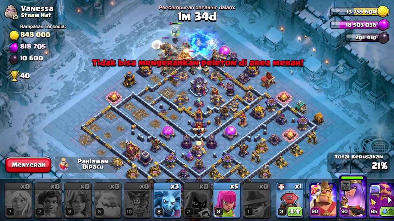 [ LIVE ] PUSH RANK TH 11-17 CLASH OF CLANS,