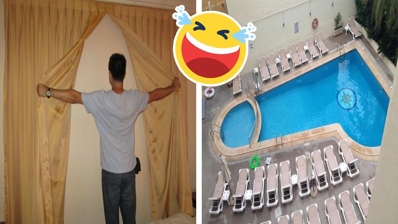 10 Hoteles con fallas para llorar (de risa!)