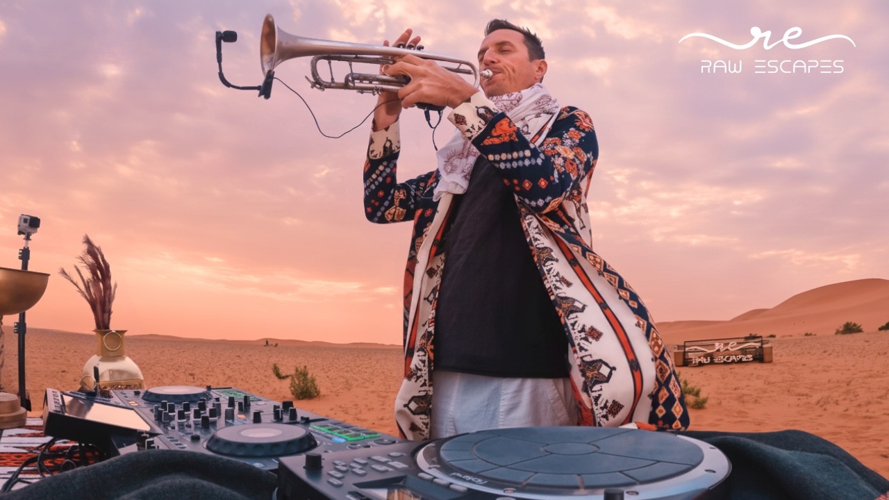 Yemanjo: Afro House Set @ Riyadh Sand Dunes | Live Trumpet & World Music