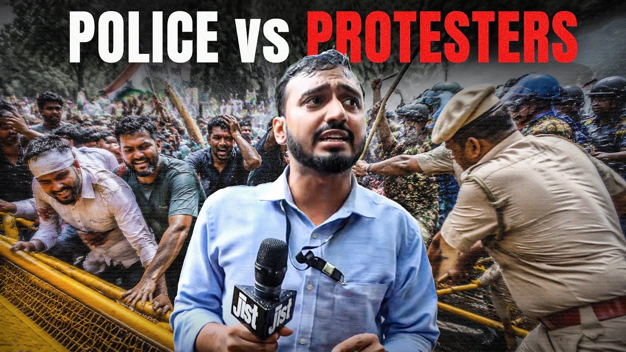 Chaos at Jantar Mantar: Inside CJP's 'Sansad Chalo' March ft. Mukul | Jist