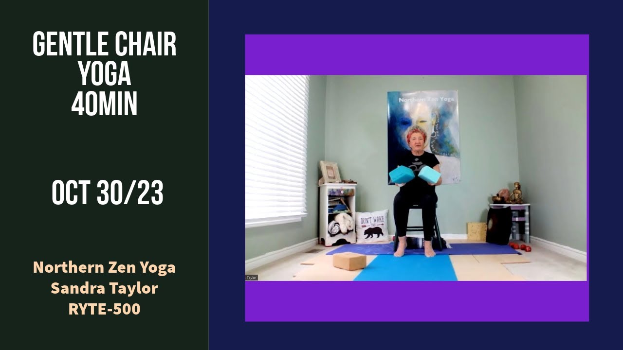 Gentle Chair Yoga 40min