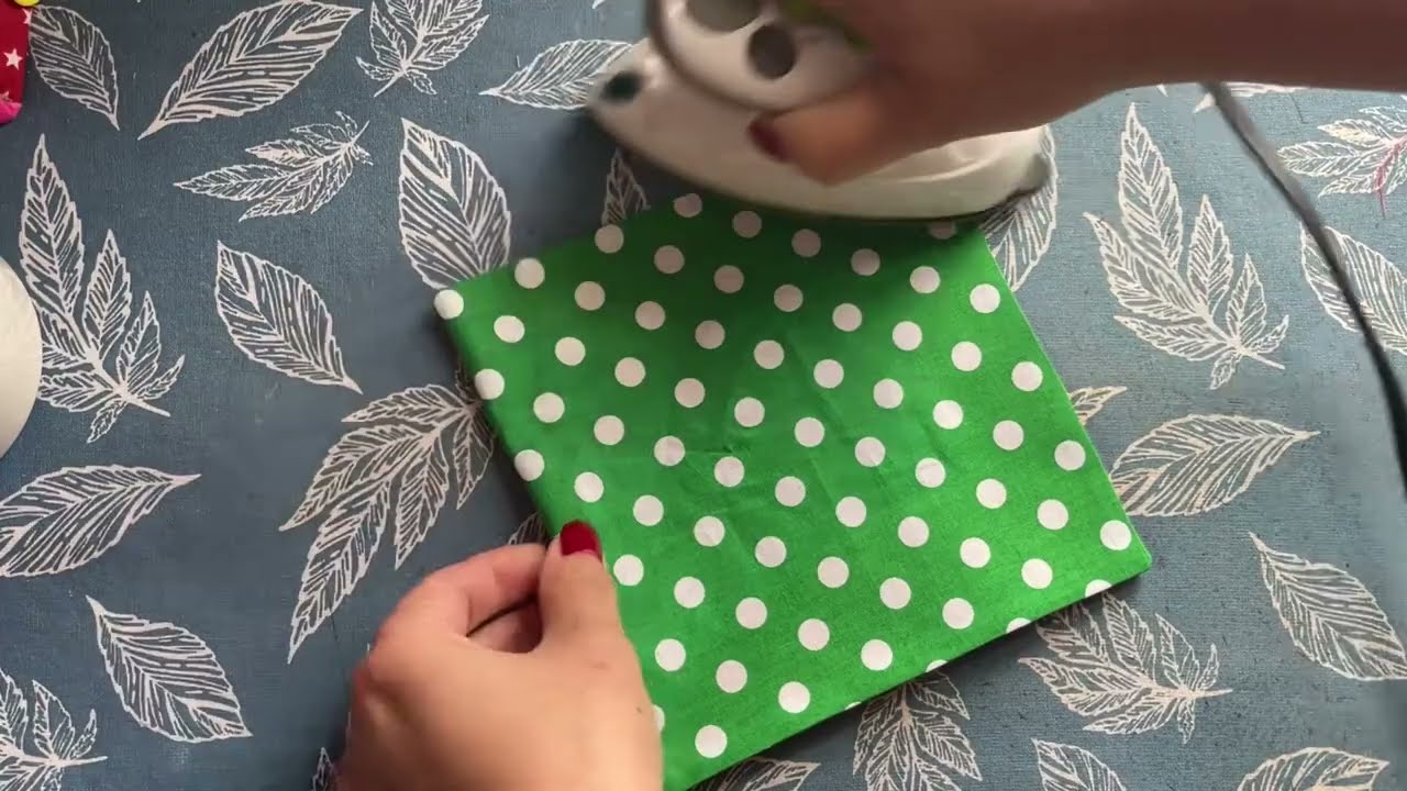 You'll Want To Make This Right Away After Watching This Video/EasyChristmas Ornament Sewing Tutorial
