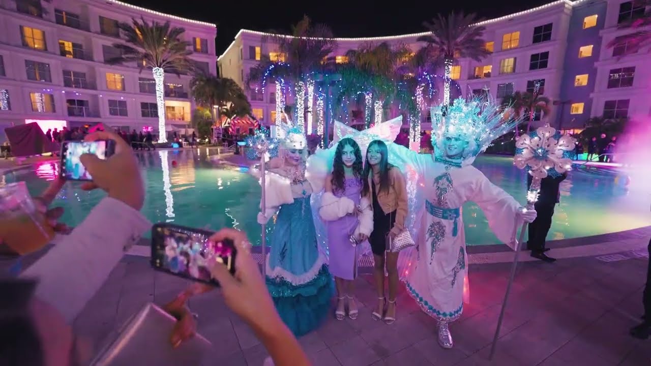 New Years event 2024 produced by us for Melia Hotel