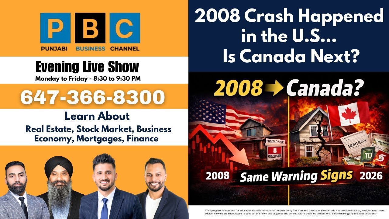Canada Housing Market 2026: Are We Repeating the 2008 Financial Crisis?