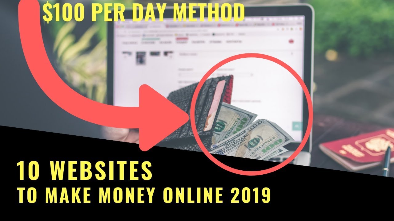 10 Websites To Make Money Online 2019 | Legit Ways To Make Money