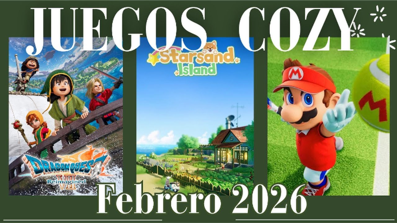 Más de 10 Juegos Cozy para Febrero 2026 | PC, Switch, PS y Xbox