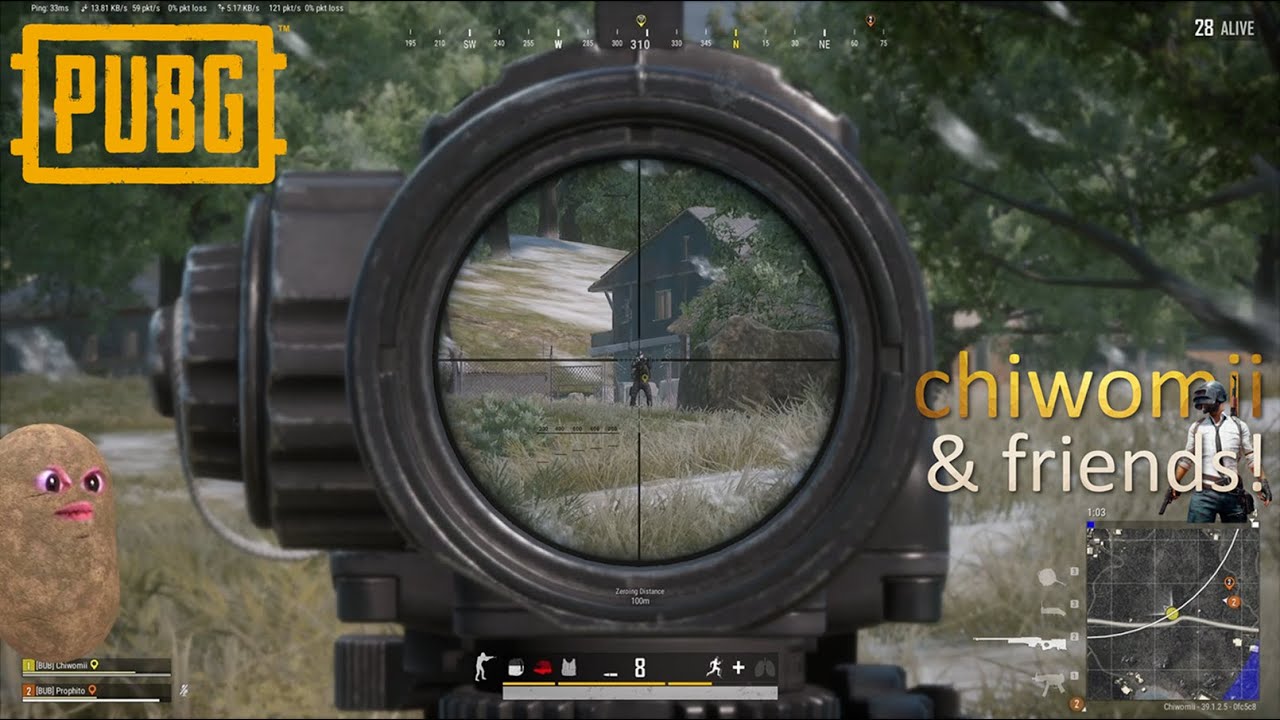 Secret Basement Fight! | chiwomii plays PUBG 🪂 #like #subscribe #pubg #pc #gaming #trending