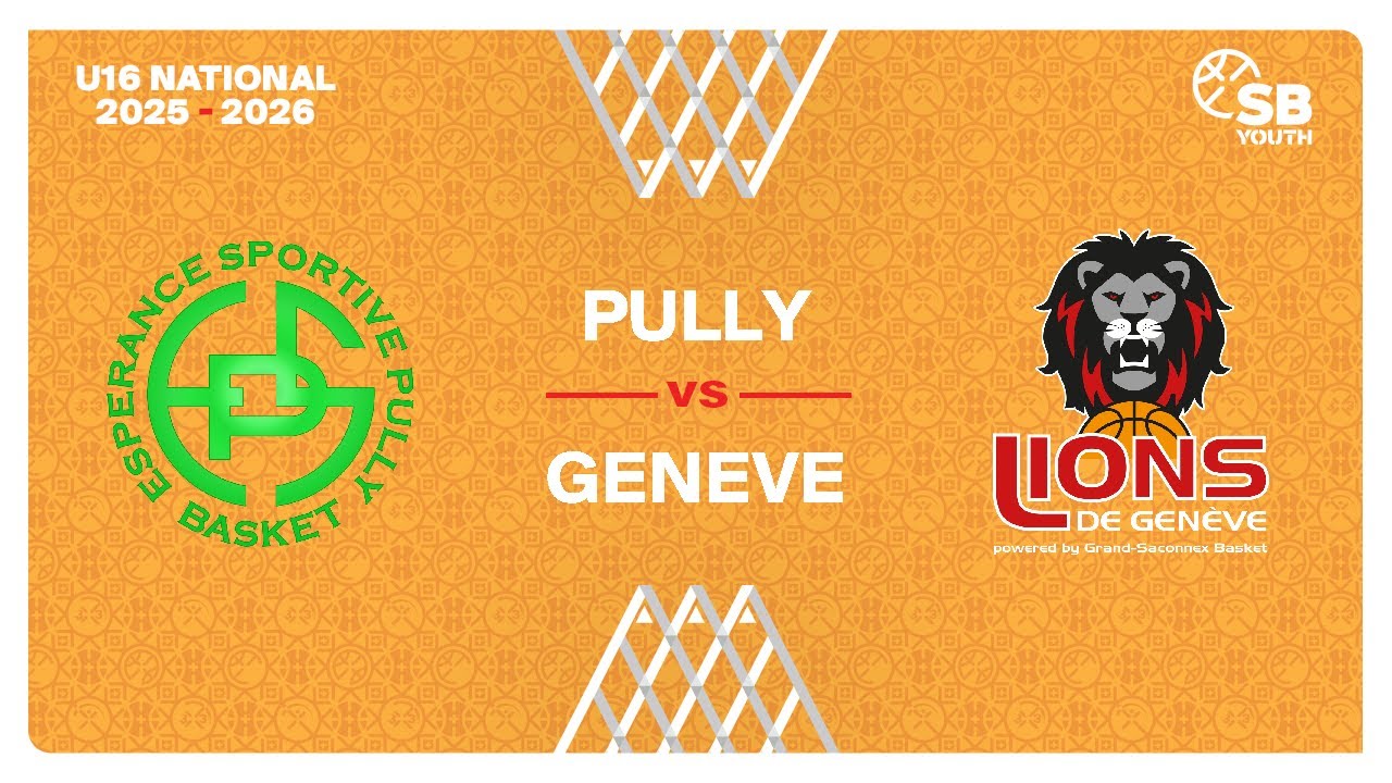 U16 Women National｜Day 7: PULLY vs. GENEVE