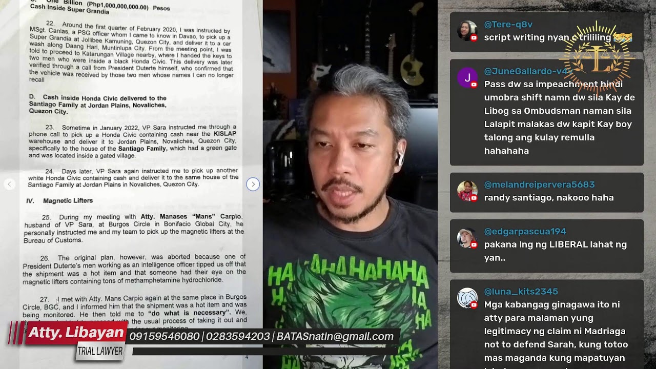 DEEP DIVE: THE RAMIL MADRIAGA AFFIDAVIT AGAINST VP SARA DUTERTE