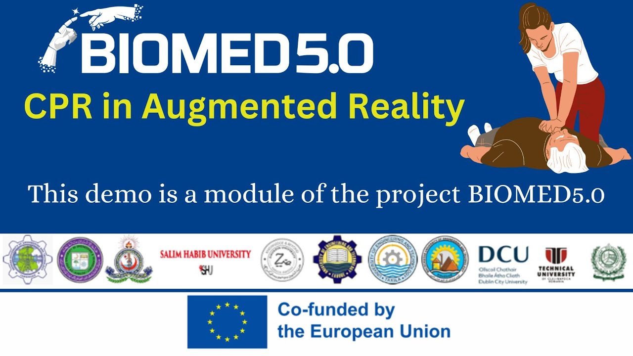 AR-Powered CPR Training & ResQCPR Simulation | BIOMED5.0 Erasmus+ CBHE Project