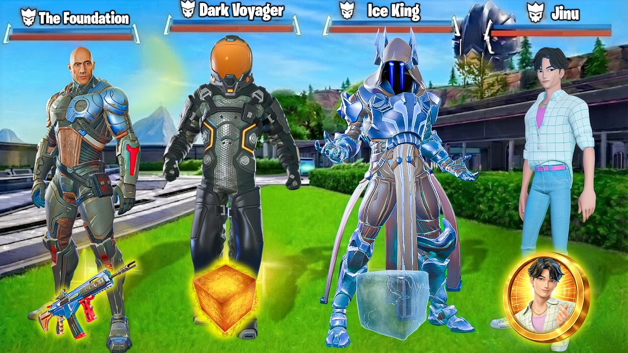 Pretending To Be SEASON 2 Mythic Bosses EARLY!