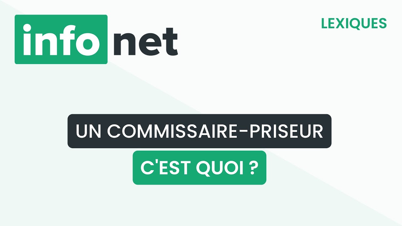 Un commissaire-priseur, c'est quoi ? (définition, aide, lexique, tuto, explication)