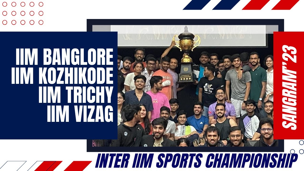 SANGRAM’23 Inter-IIMs Sports Championship!!! | IIMB | IIMK | IIMV | IIMT | IIM Life | MBA