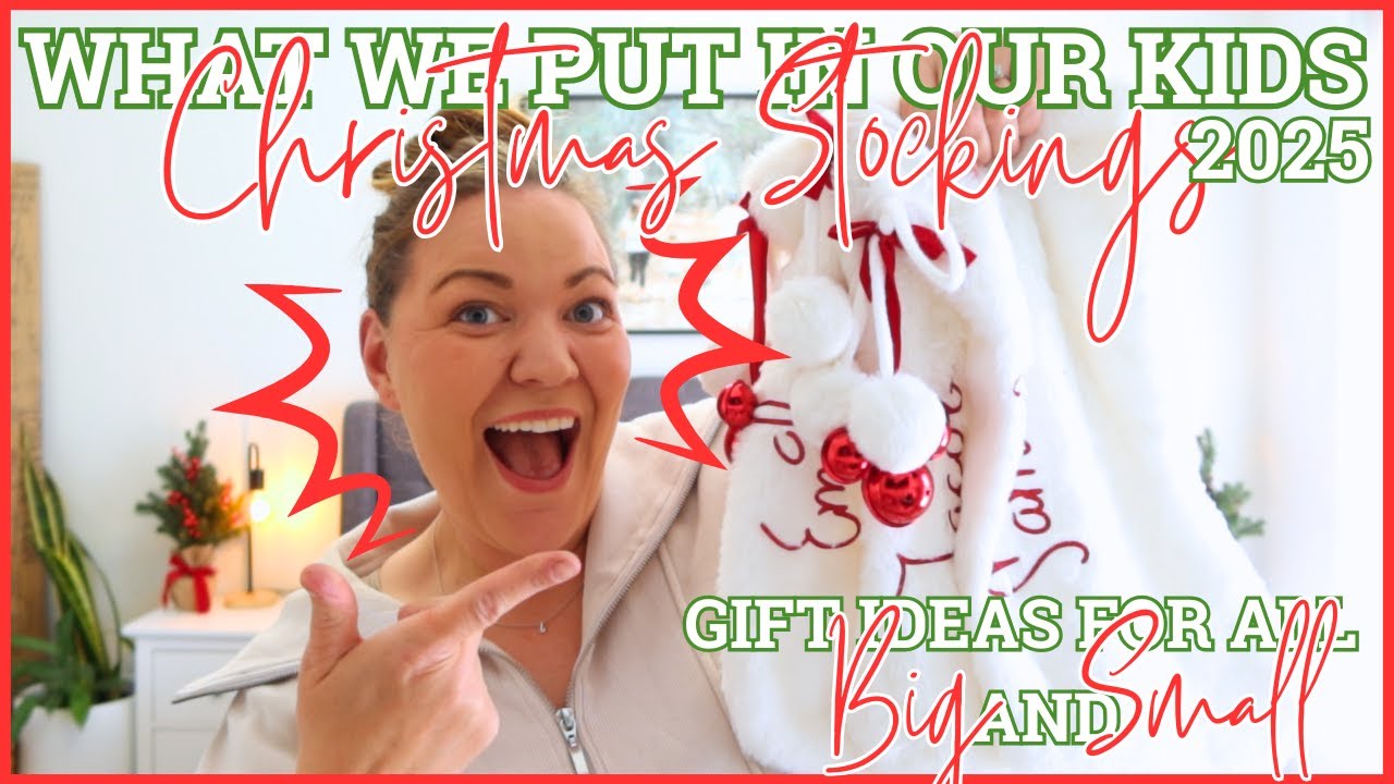 WHAT WE GOT OUR KIDS FOR CHRISTMAS 2025 | Stocking stuffer ideas for Big & Small