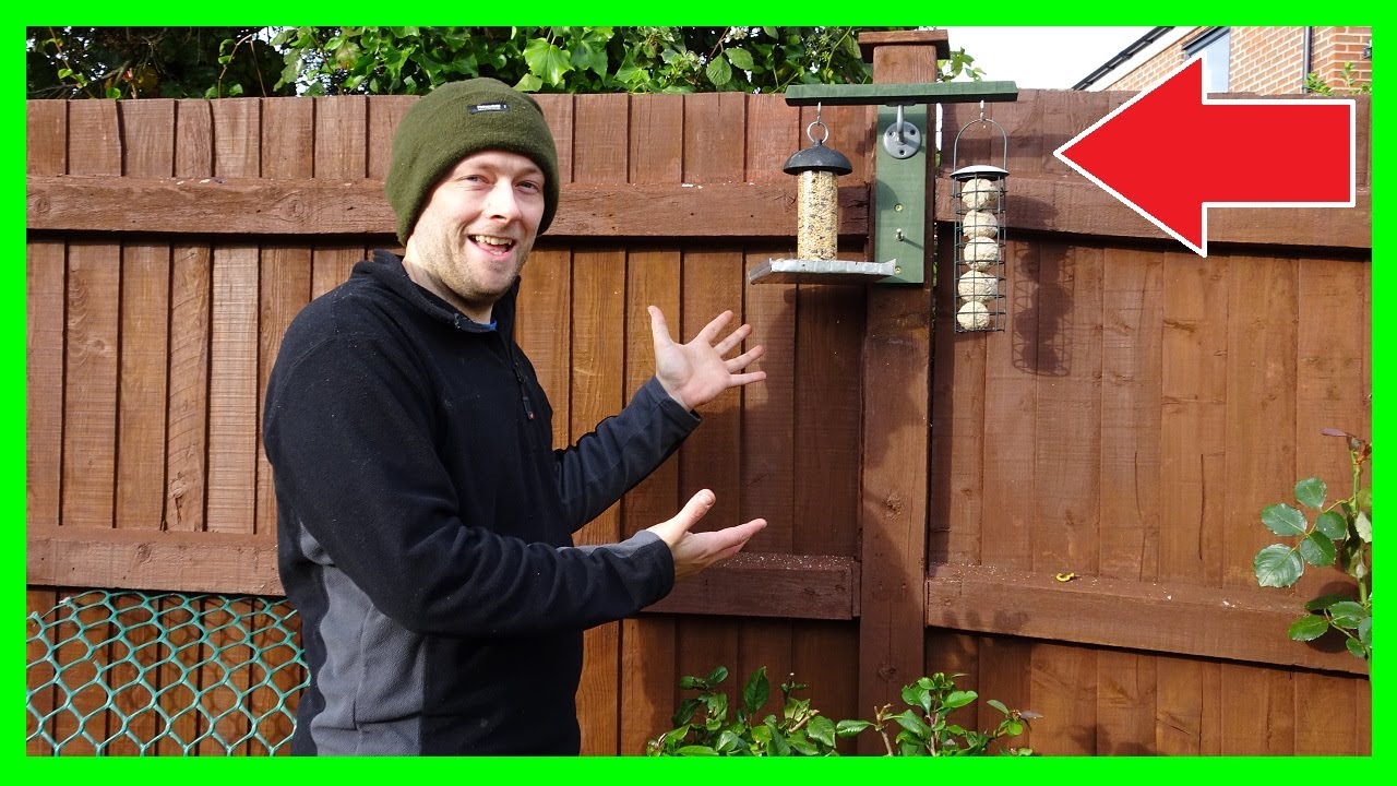 How to Make a Simple Bird Feeding Station out of Scrap Wood