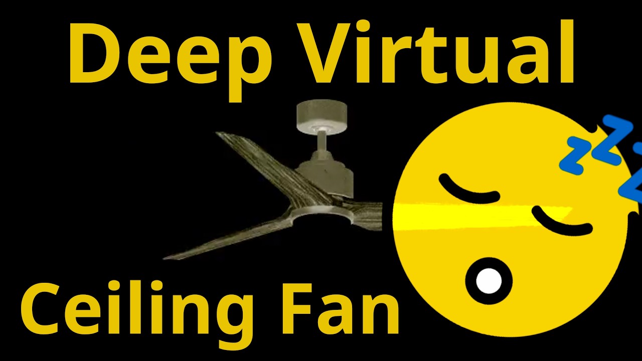Deep Virtual Ceiling Fan Noise ( 12 Hours )