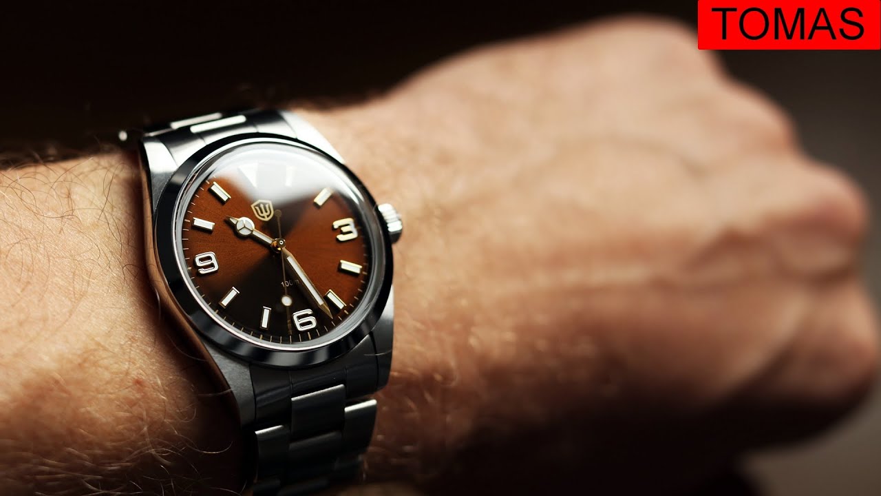 Watchdives WD1016 коричневый циферблат