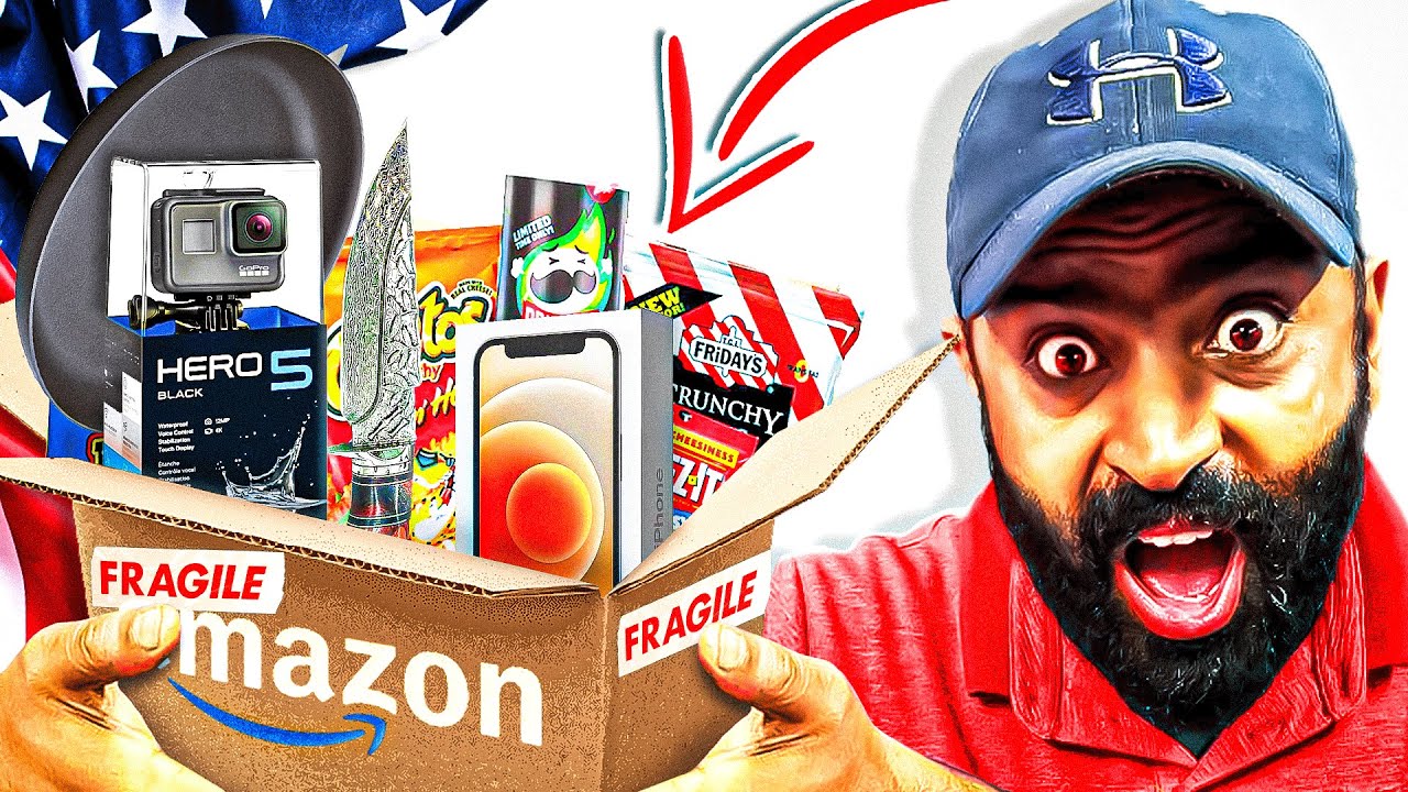 وصلني صندوق من امريكا 📦 متخيلوش ماذا وجدت داخله😱...!