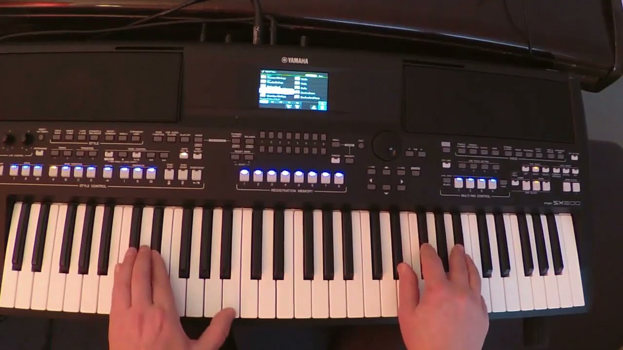 YAMAHA PSR-SX600 - The Best Strings