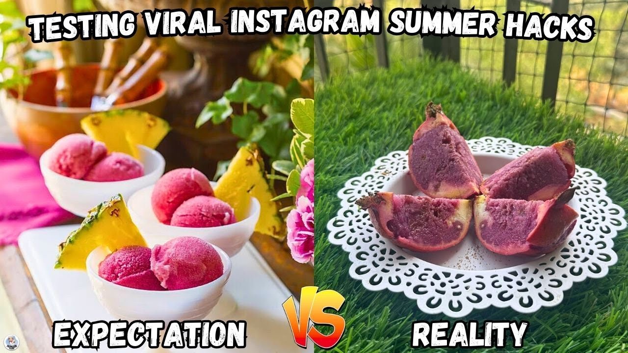 Testing Out Viral Food Hacks | Testing Instagram SUMMER Hacks | Testing Hacks Sent By Subscribers